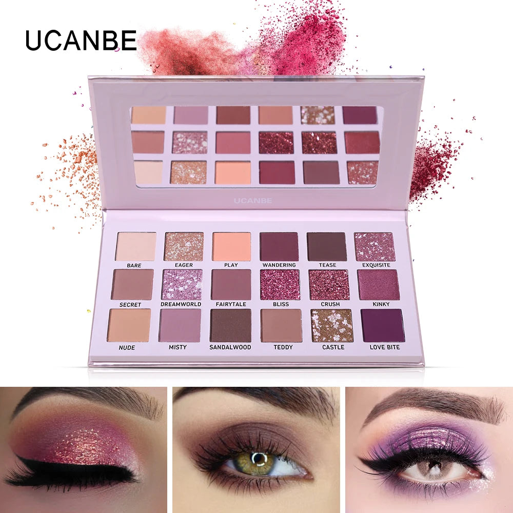 Best Selling Eye Shadow Makeup Set, Glitter, Shimmer, Matte NUDE Palette2pcs/ lot