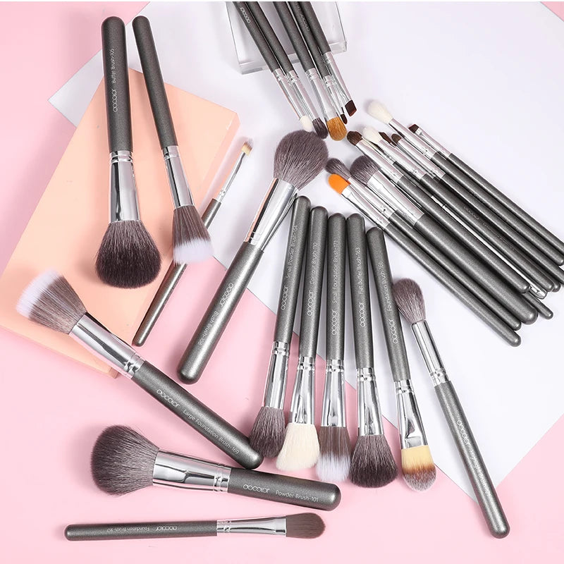 Natural Goat Hair Professional Makeup Brush Set 29pcs