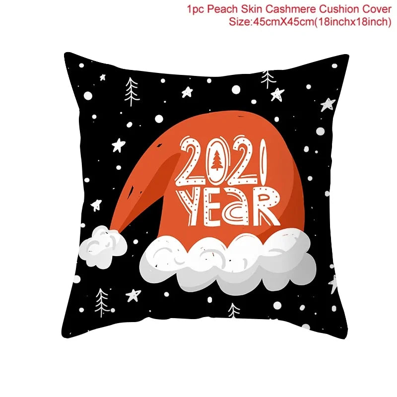 Christmas Pillow Cover 18x18in (45x45cm)