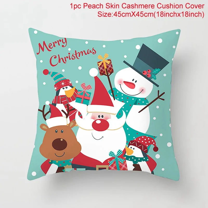 Christmas Pillow Cover 18x18in (45x45cm)