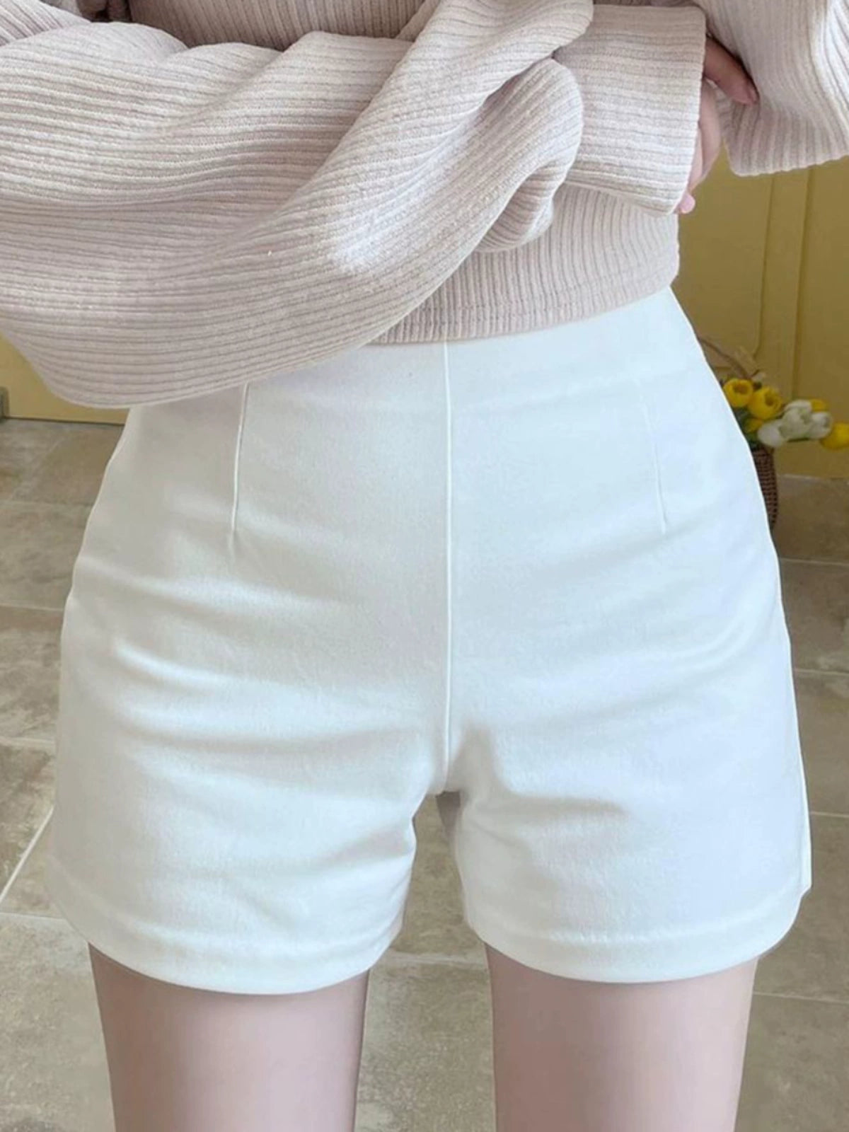 Slim Looking High Waist Sexy Shorts