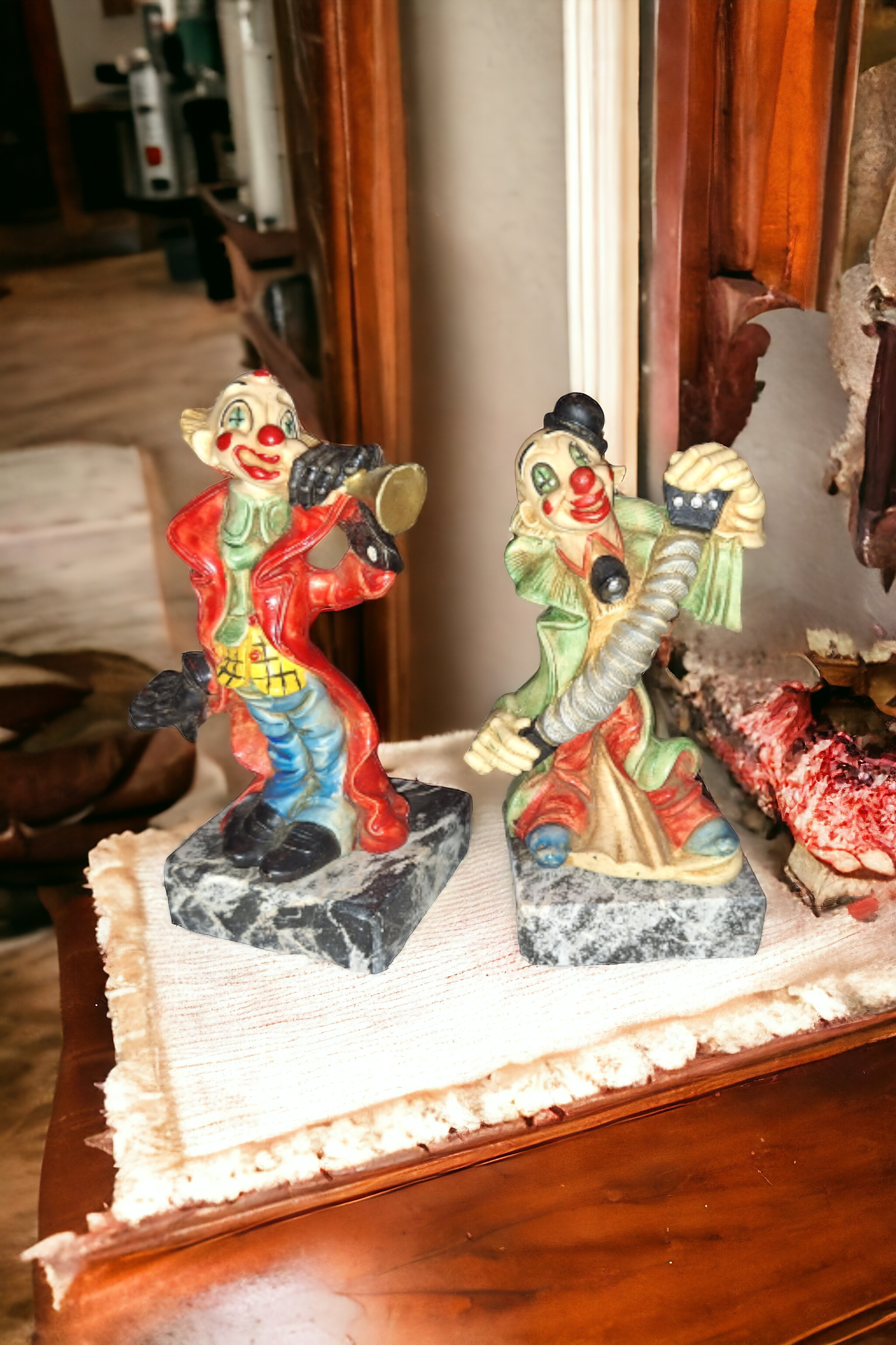 Fontanin Italian Clown Figurines