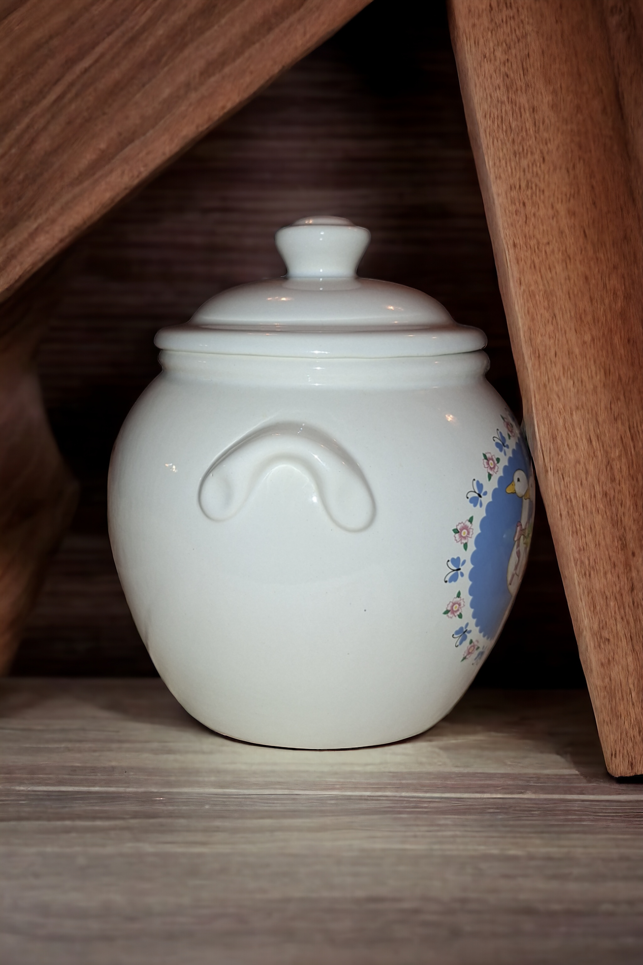 Vintage B&D Ceramic Goose Cookie Jar