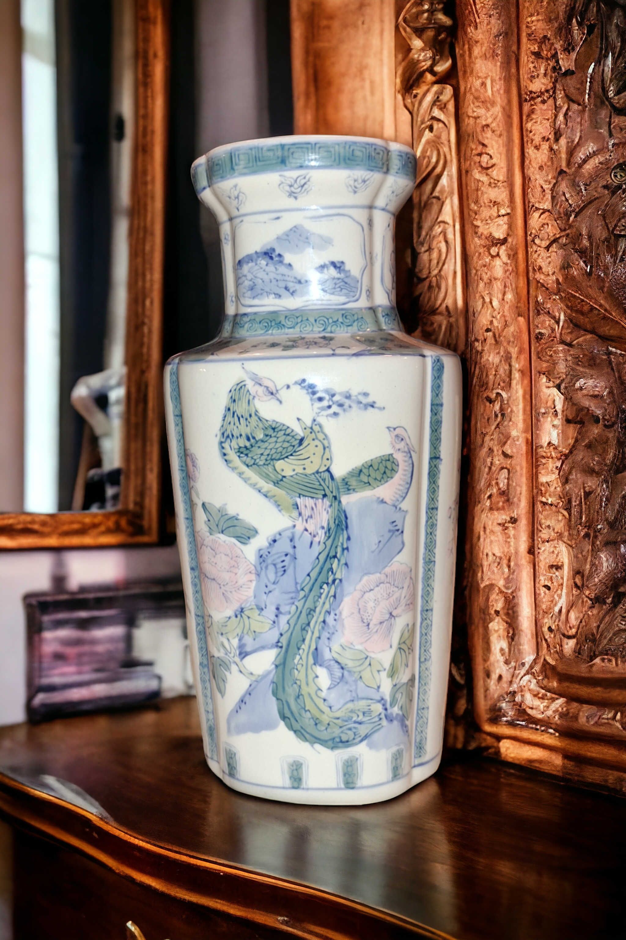 Phoenix Chinese Vase