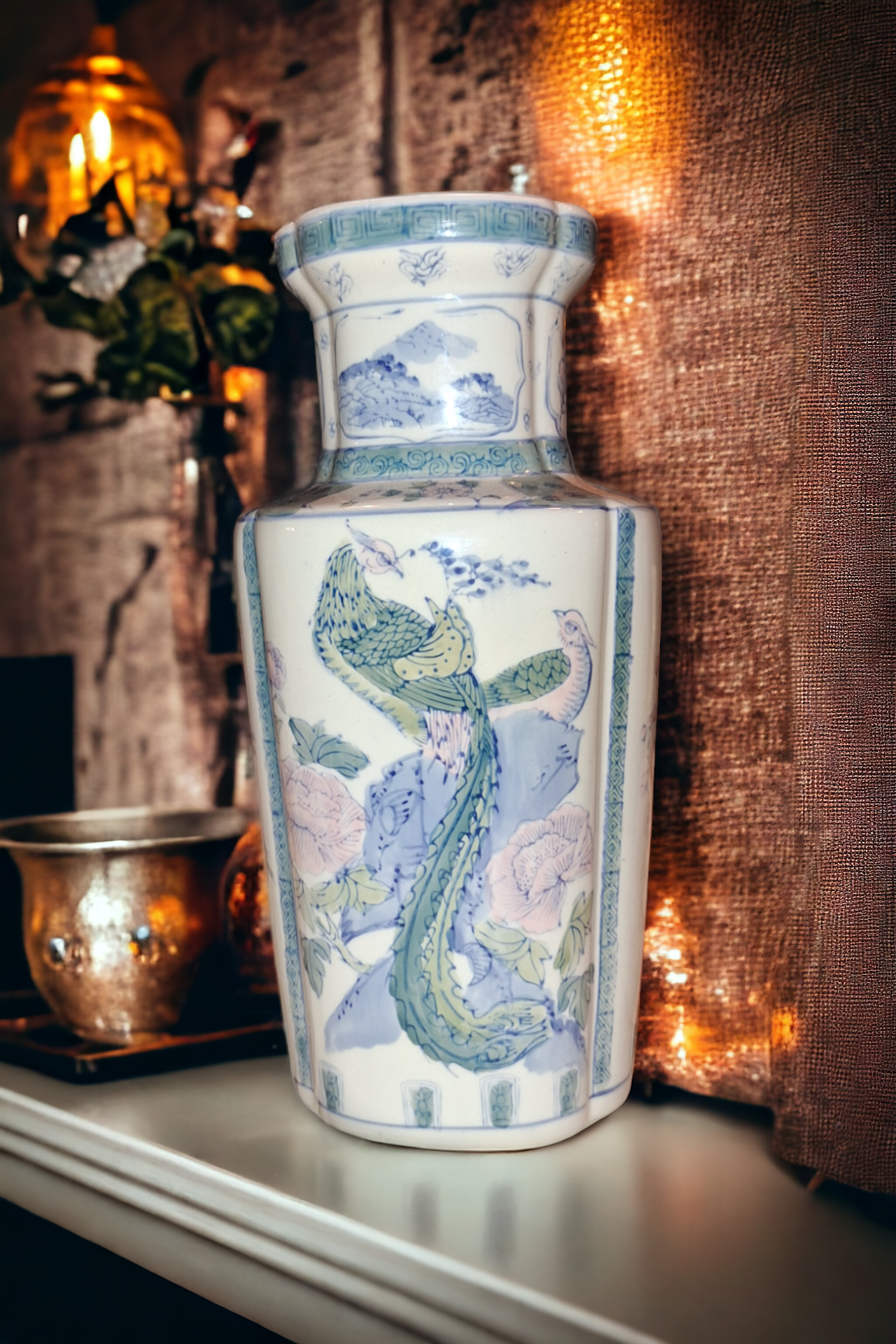 Phoenix Chinese Vase