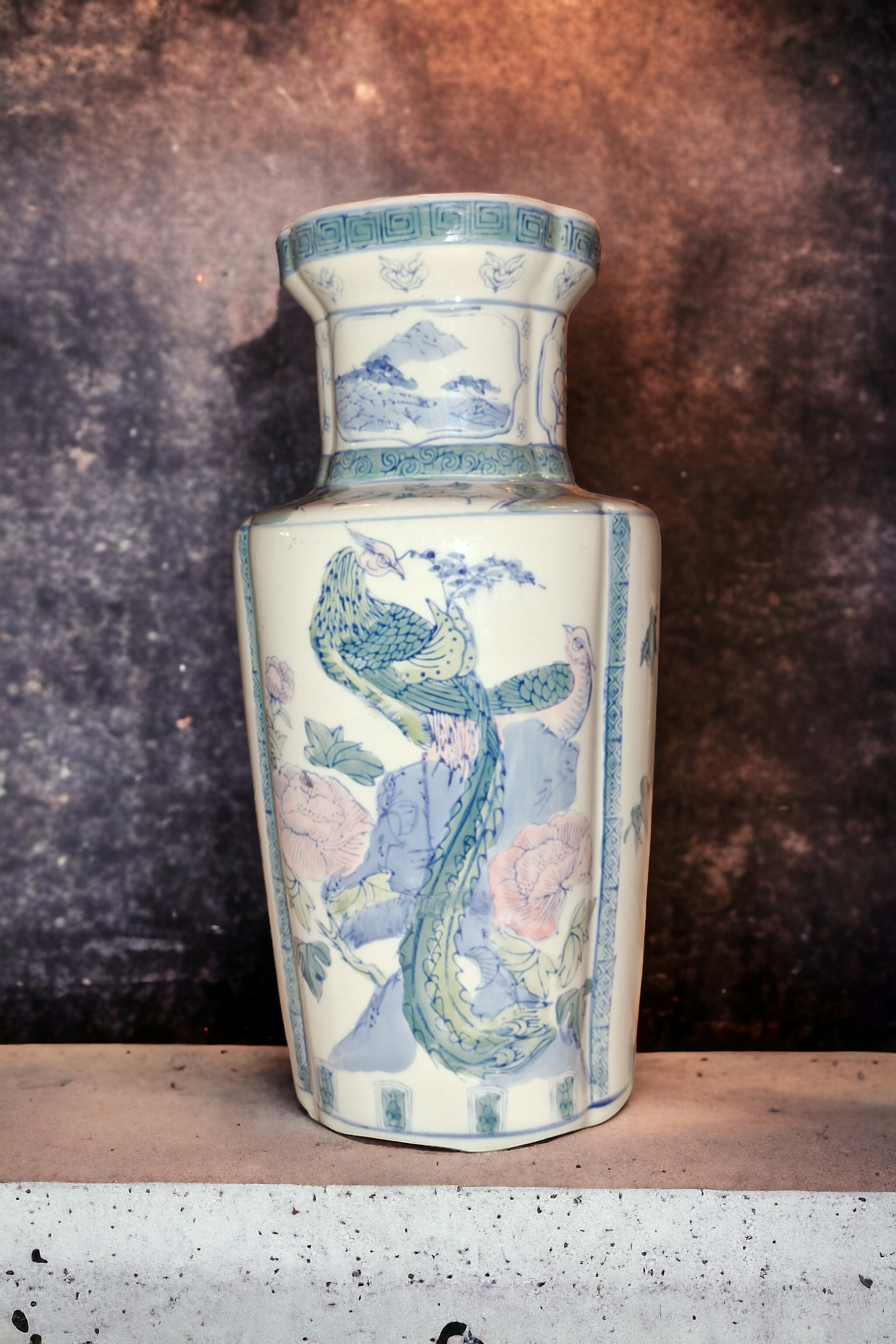 Phoenix Chinese Vase