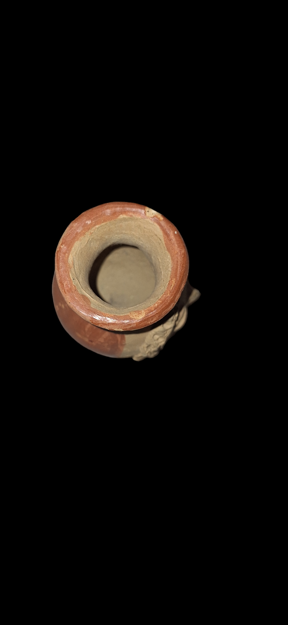 Small Southwest Pottery Face Jar