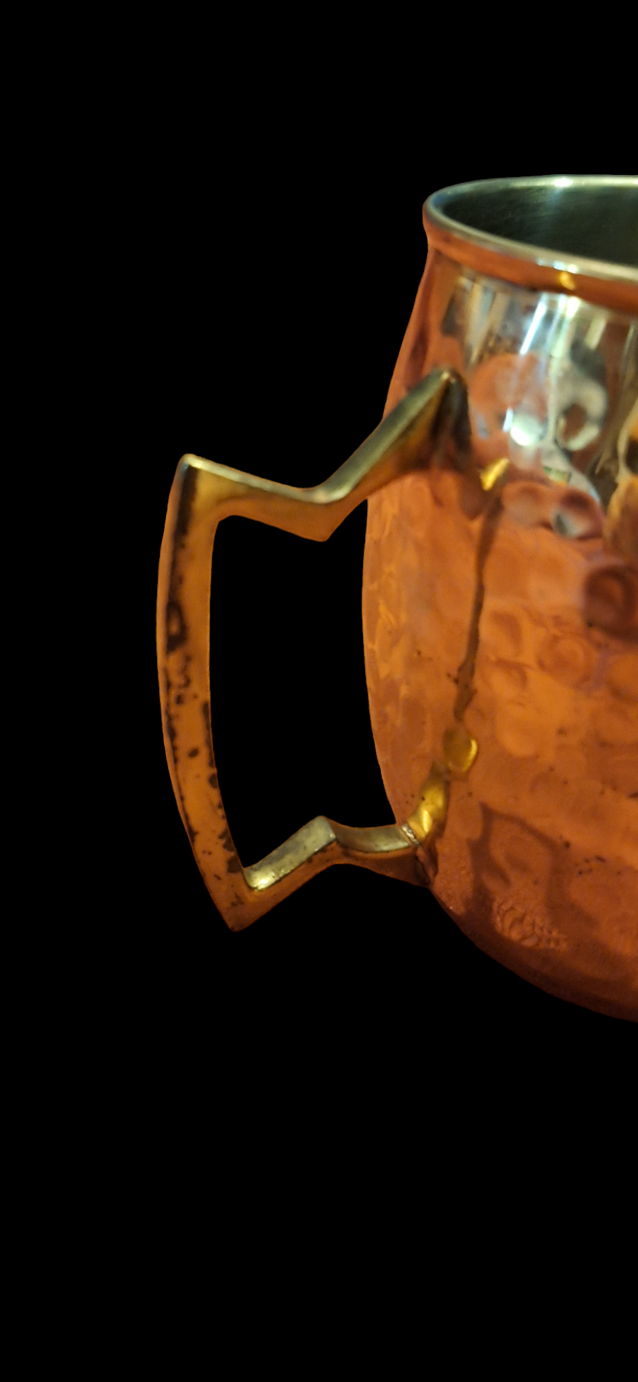 Hammered Copper Moscow Mule Mug