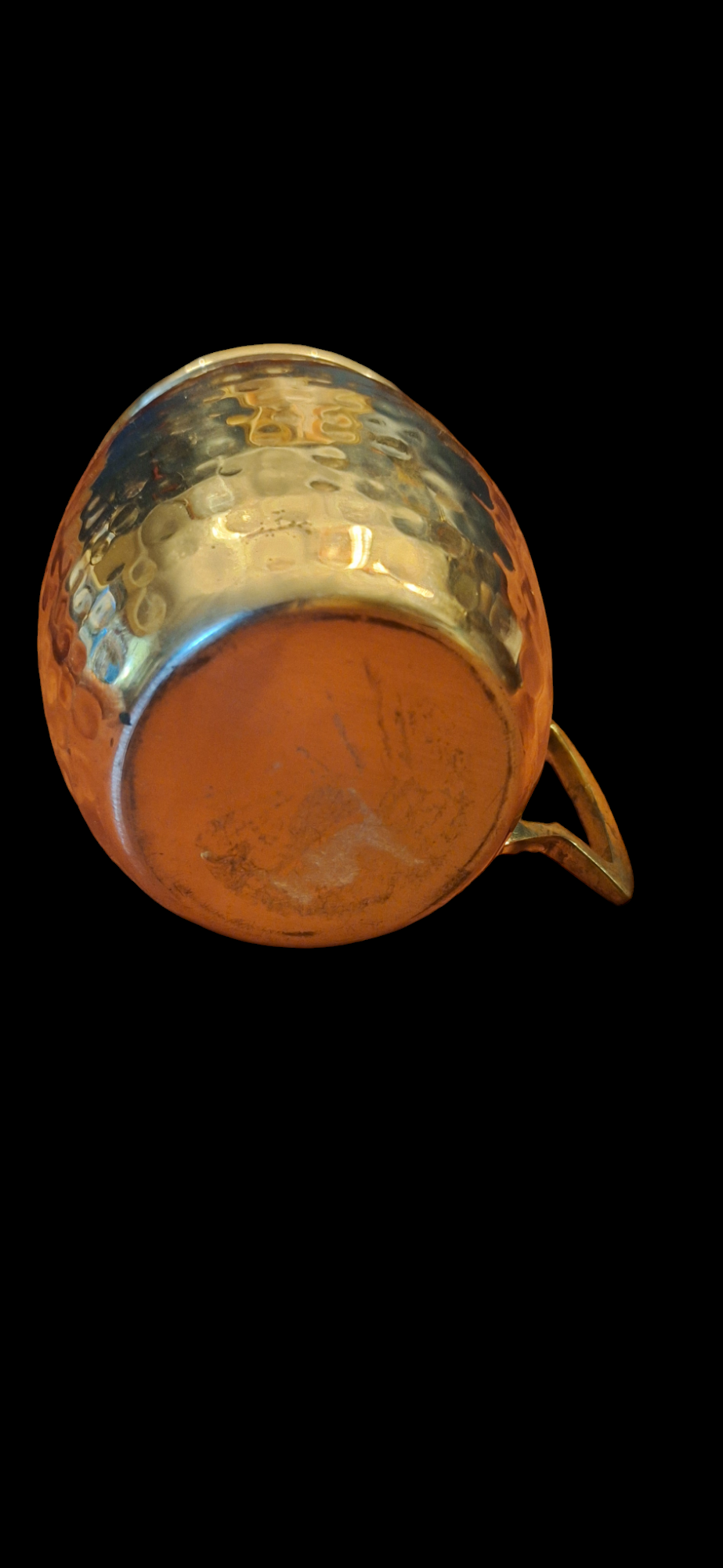 Hammered Copper Moscow Mule Mug