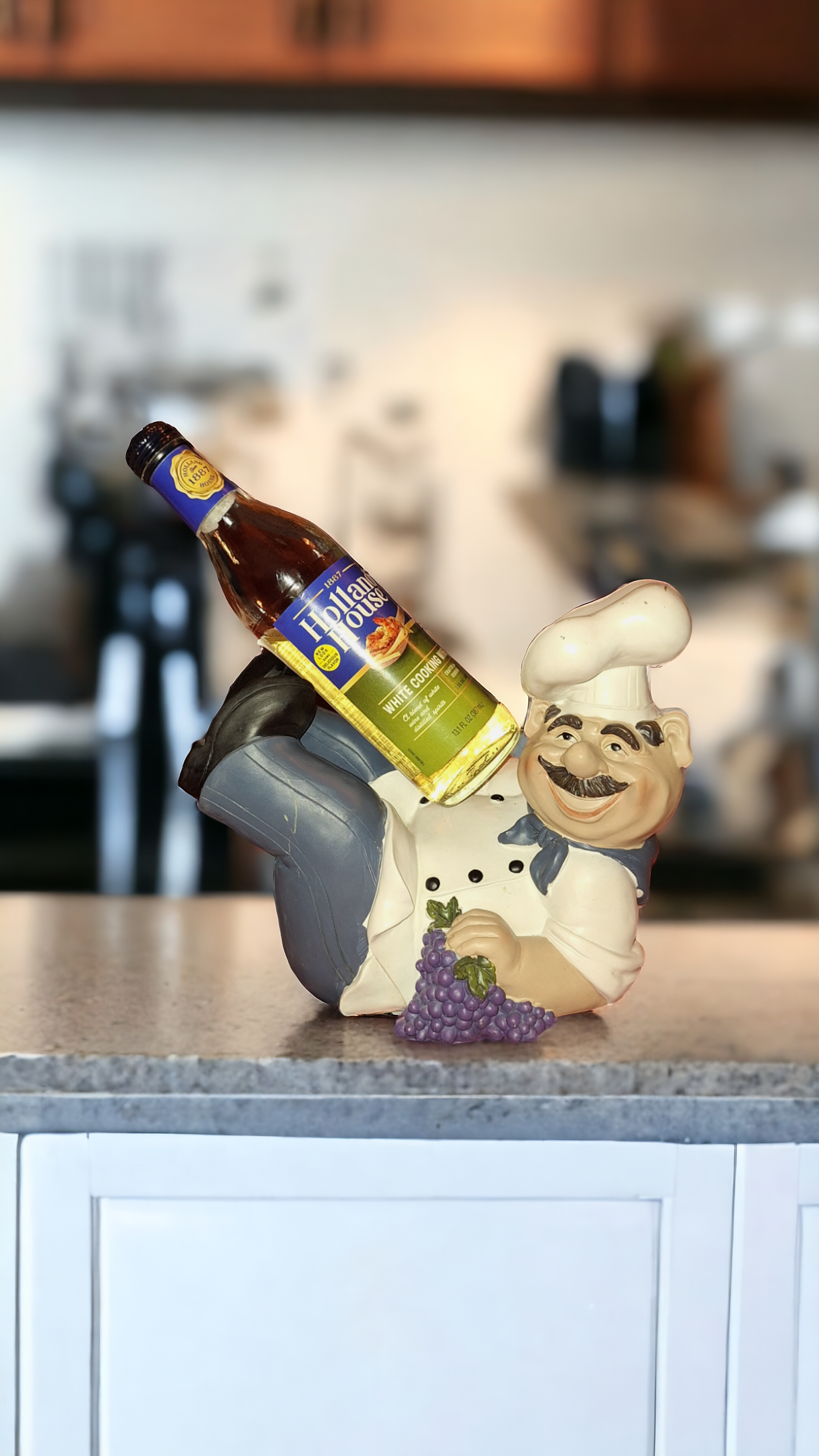 Happy Chef Wine/Olive Oil Holder