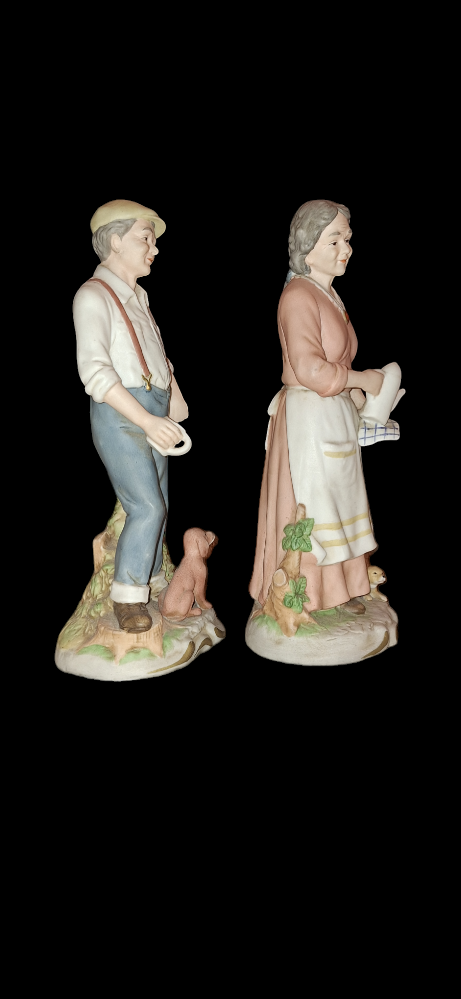 Vintage Grandma & Grandpa Figurines