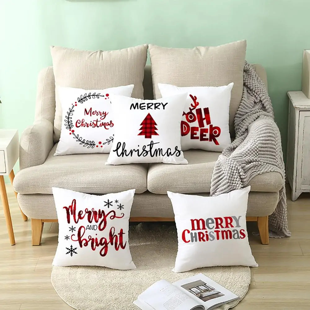 Christmas Pillow Cover 18x18in (45x45cm)