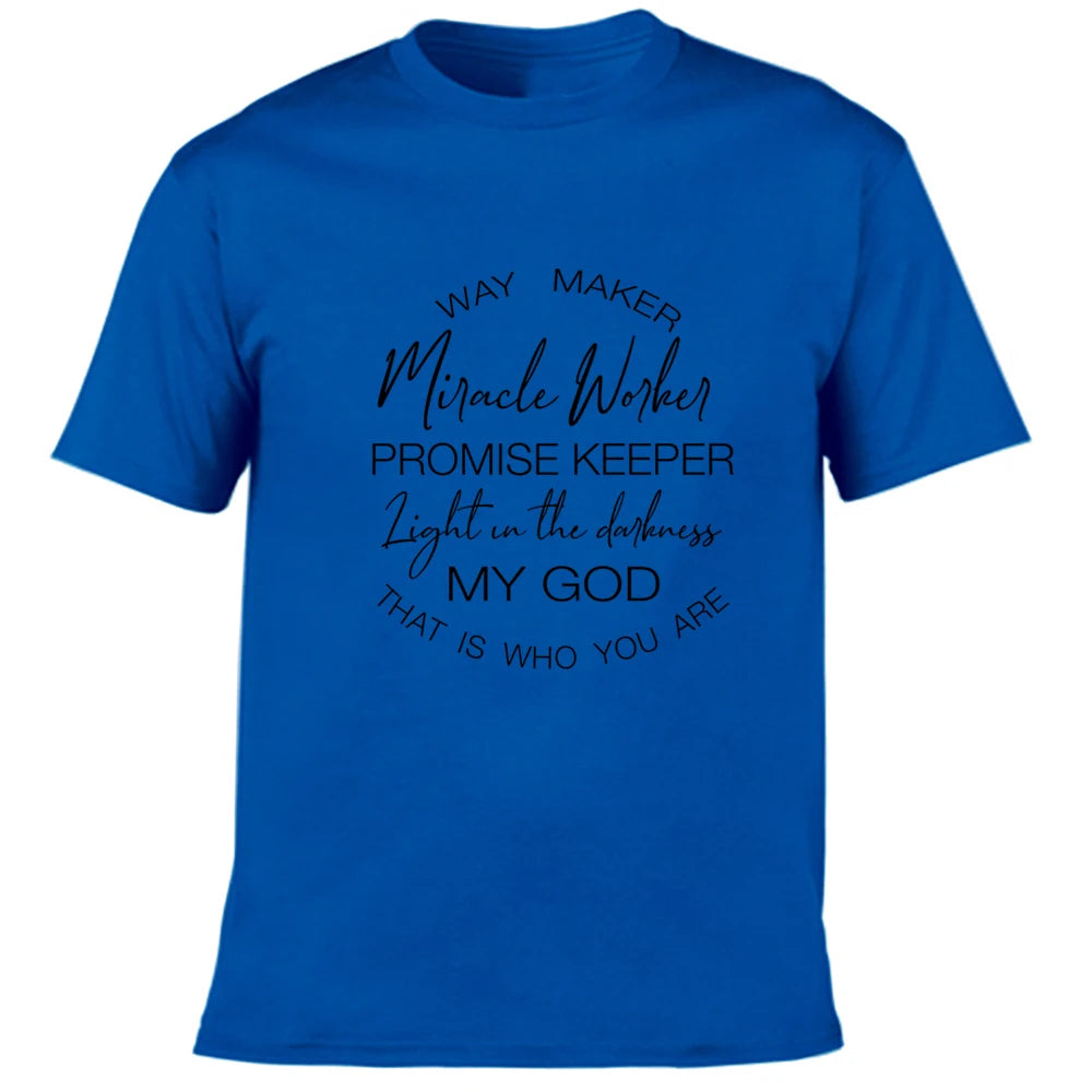 Way Maker Miracle Worker Men's T Shirt