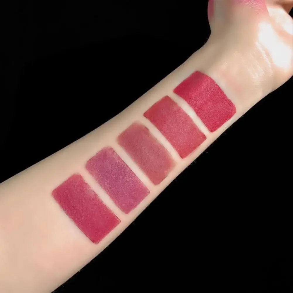 Matte 5-color Lipstick Set Velvet Non-stick Waterproof