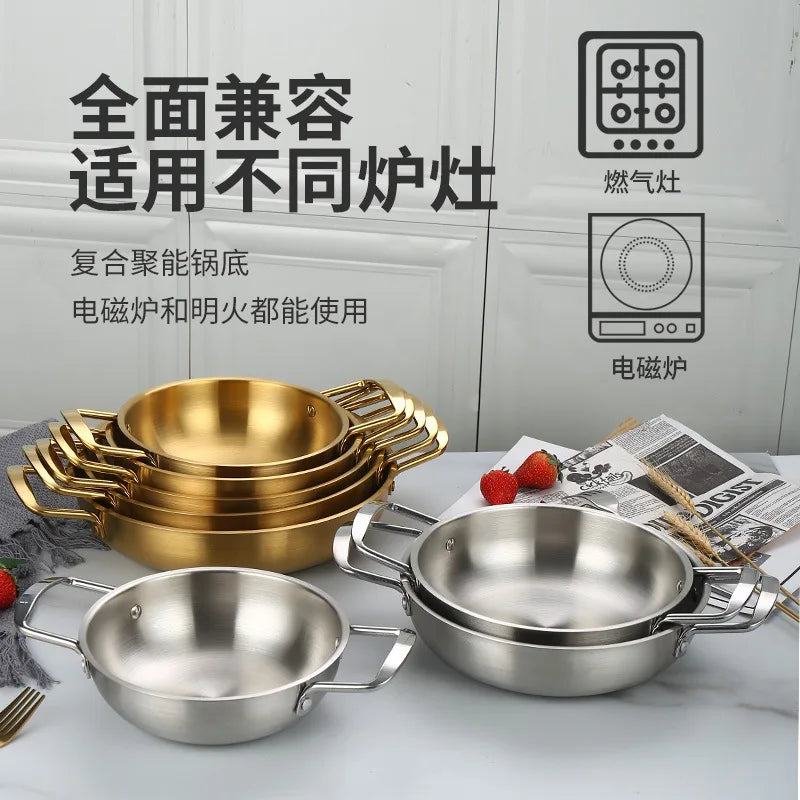 Stainless Steel Korean Ramen Pot