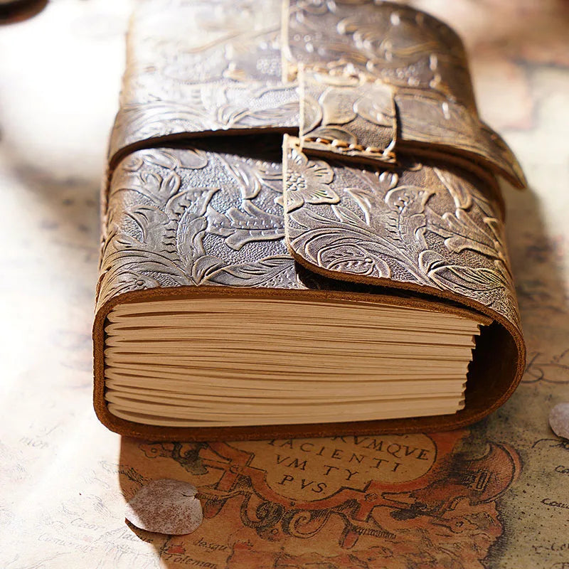 Handmade Vintage Cowhide Genuine Leather, Notebook/Journal