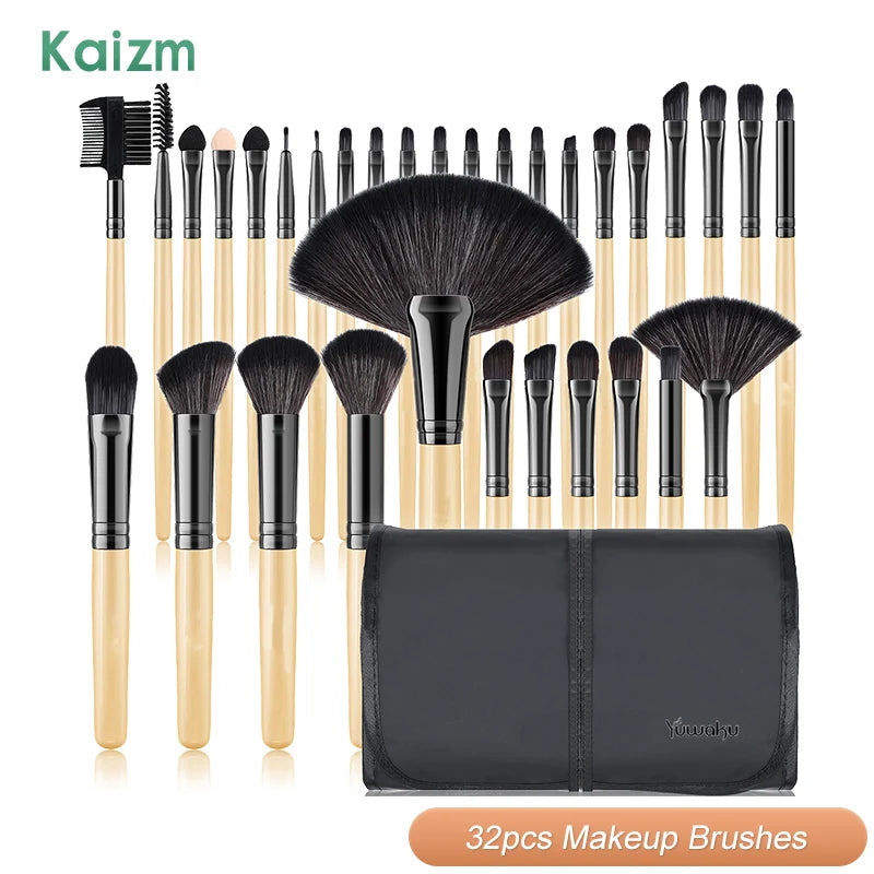 Professional Makeup Brushes 32Pcs