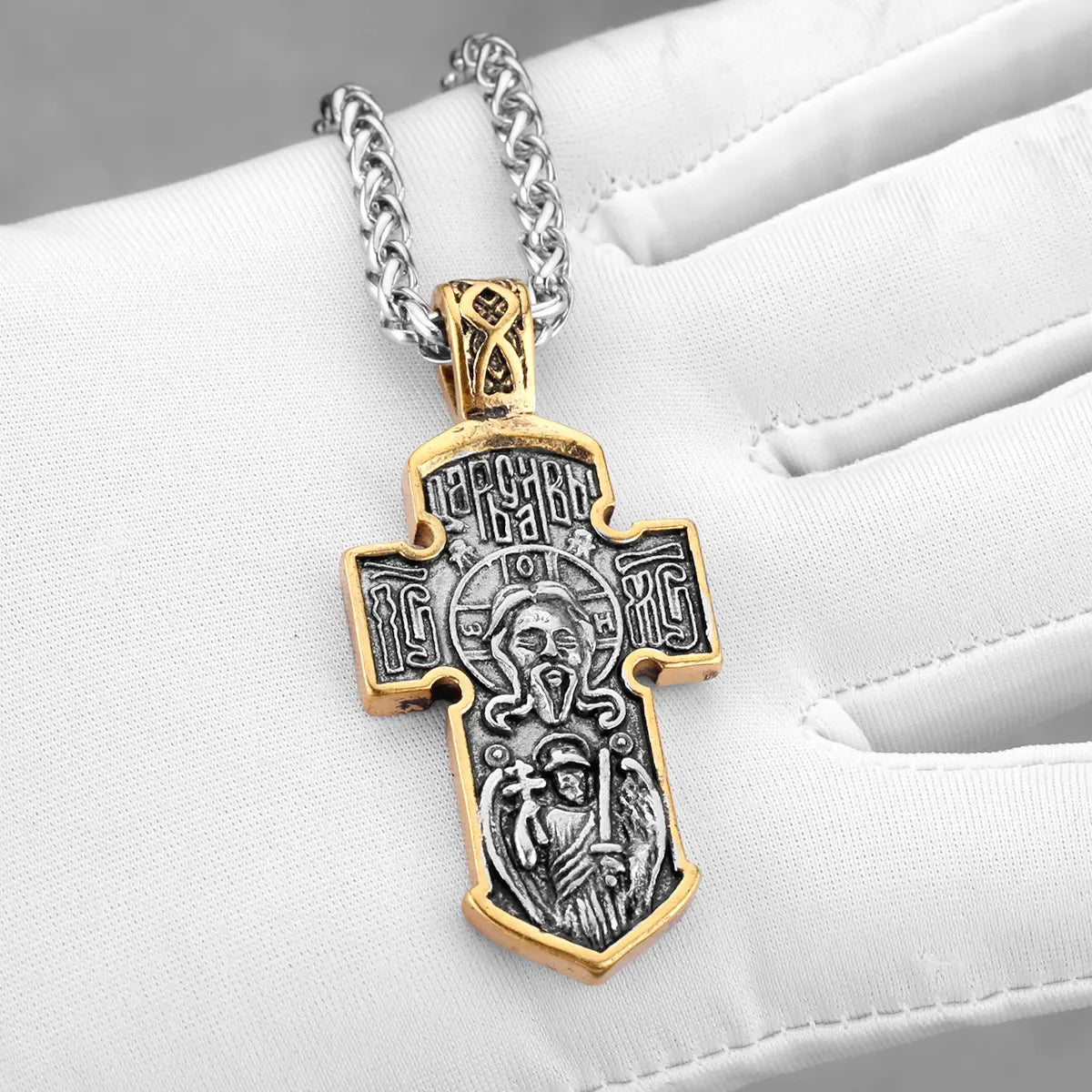 Stainless Steel Cross Necklace Pendants