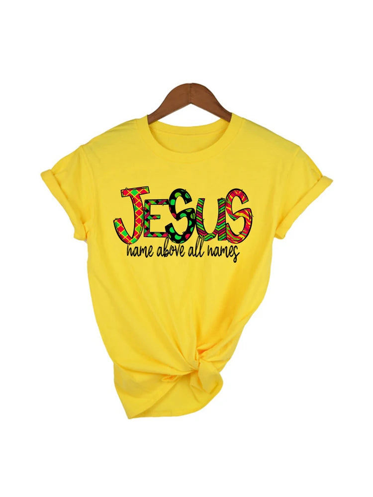 Jesus Name Above All Names Christian T-Shirt