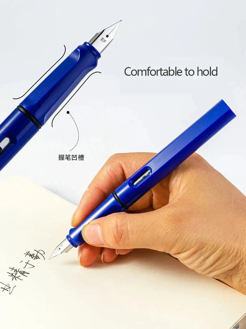 11PCS Fountain Pen Set Replaceable Calligraphy 0.38mm