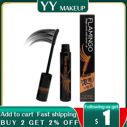 Stereo Comb Dense Lengthening Waterproof Easy to Wear Mascara