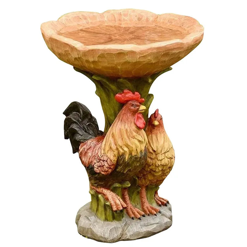 Bird Feeder Garden Statue