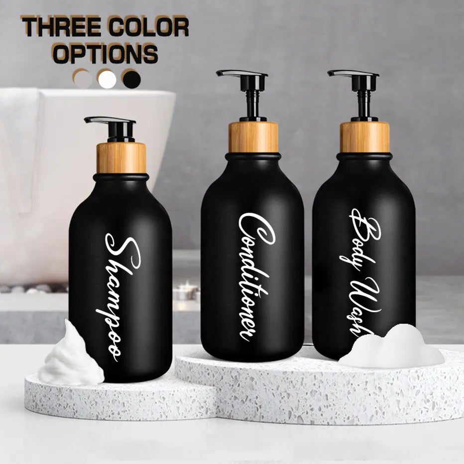 Shower Soap Large-capacity Dispenser, 3Pcs