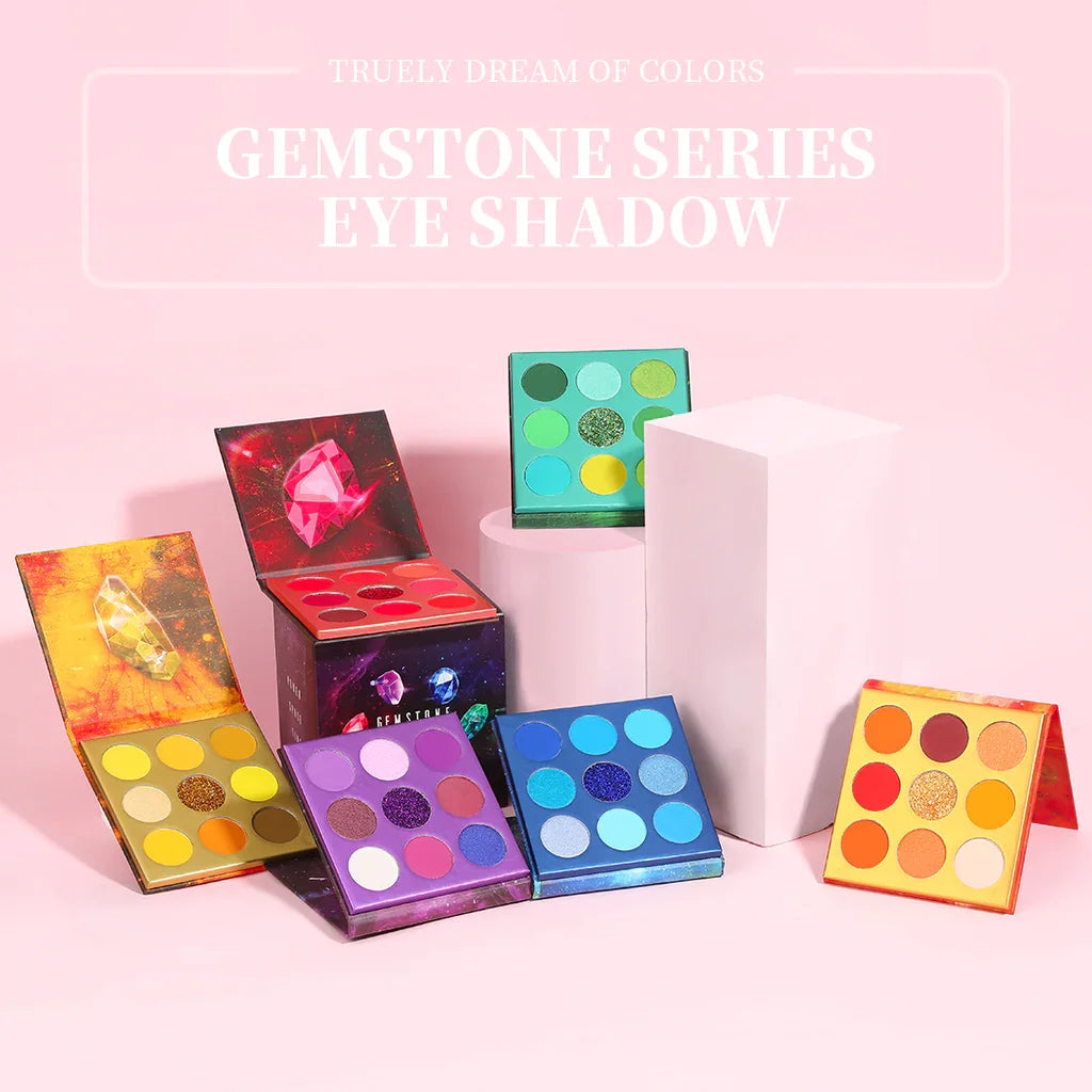 Gemstone Eye Shadow Palette 54 Colors Glitter Professional Palette  Long-lasting