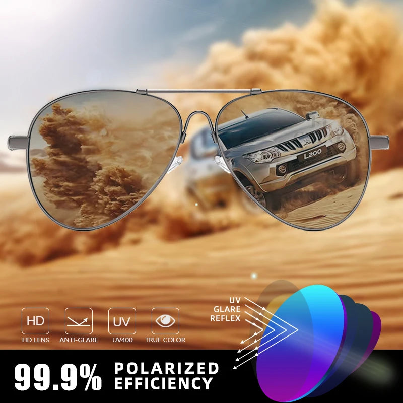 Fashion Pilot Gradient Eyewear Photochromic