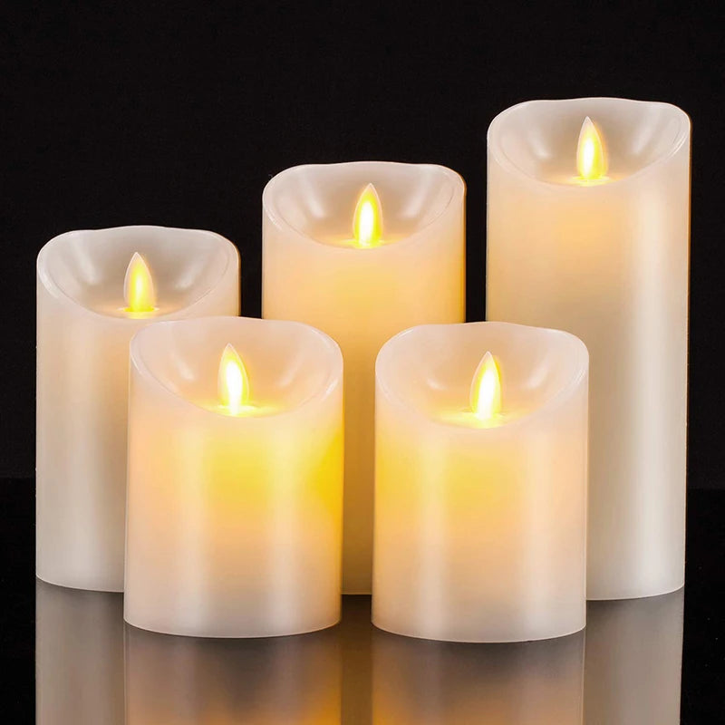 Remote Control Flameless Decorative Candles, Electric LED Candles