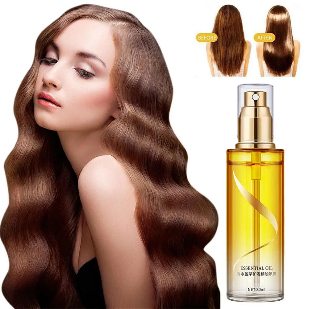 Essential Oil Anti-frizz Serum Hair Oil Repair Essence Spray