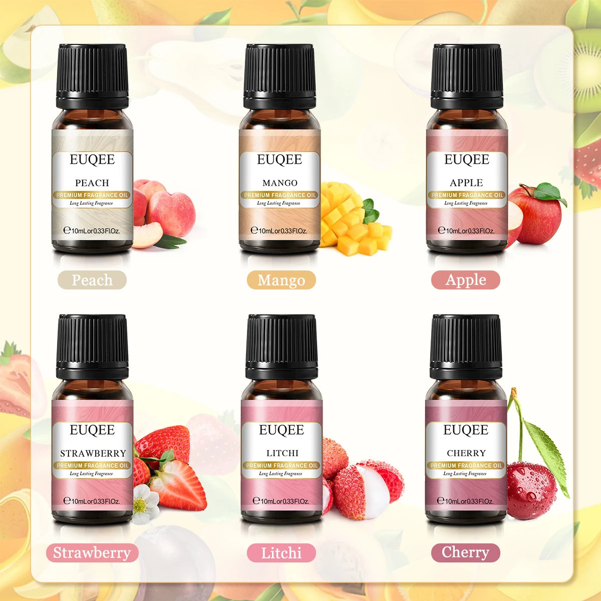 Fragrance Oil Kit For Diffuser 6pcs/set