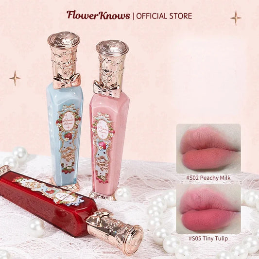 Flower Knows Strawberry Rococo Series Cloud Lip Cream Lip Gloss