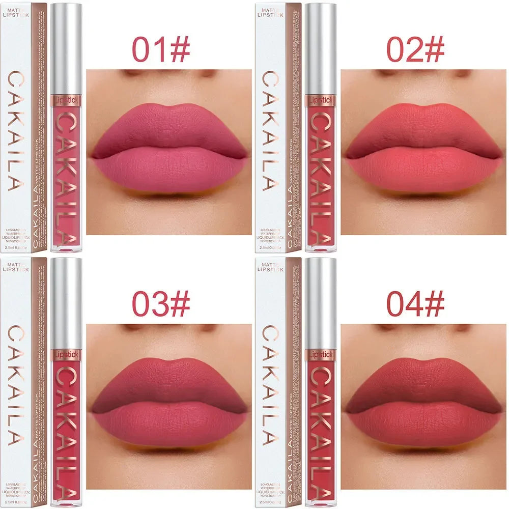 Long Lasting Velvet Matte Lip Gloss Liquid Lipstick