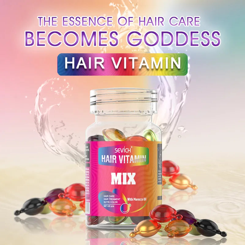 Mix Hair Vitamin Capsule Hair Treatment Oil