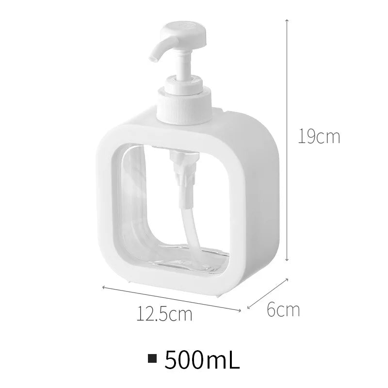 300/500ml Bathroom Soap Dispensers Refillable