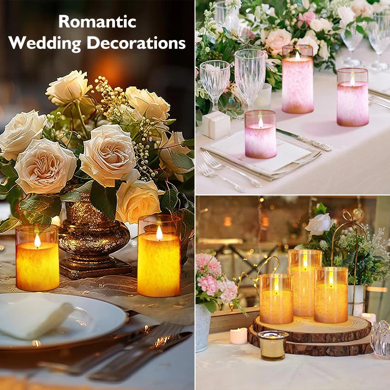 LED Electronic Color Changing Flameless Candles