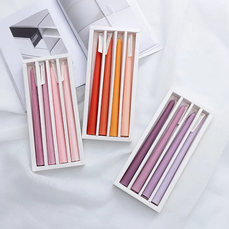 Color Taper Candles