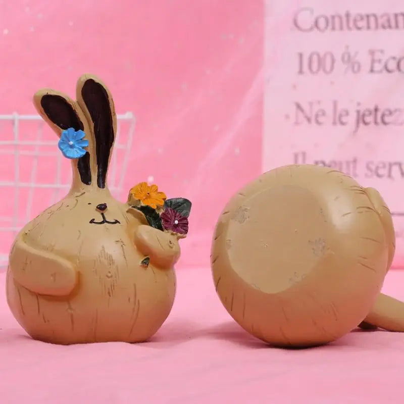 Rabbit Resin Outdoor Figurines