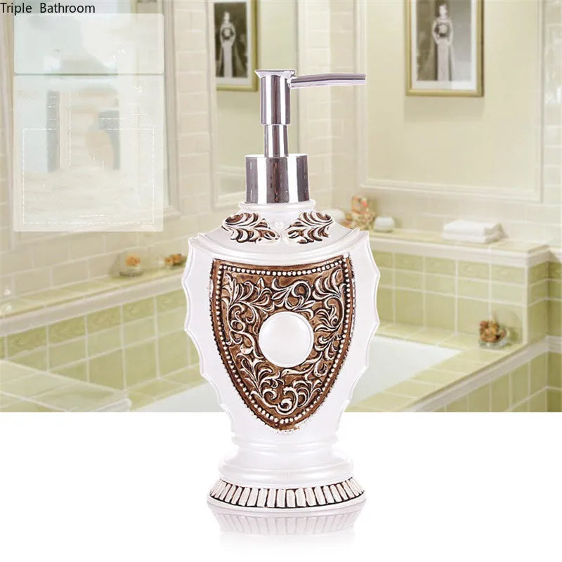 European Resin Hand Soap/Lotion Dispensers