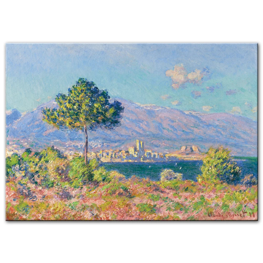 Claude Monet Canvas Print Impressionist Landscape