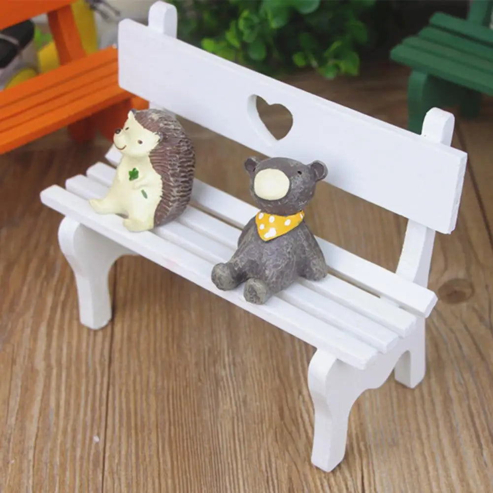 Lawn Fairy Garden Bench