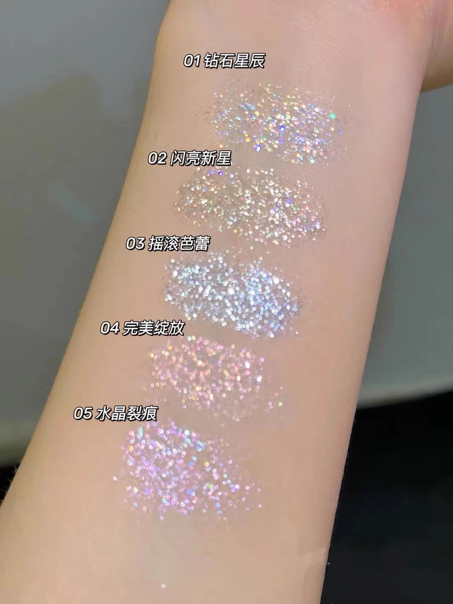 Flower Knows Swan Ballet Liquid Eyeshadow Pearlescent Shimmer