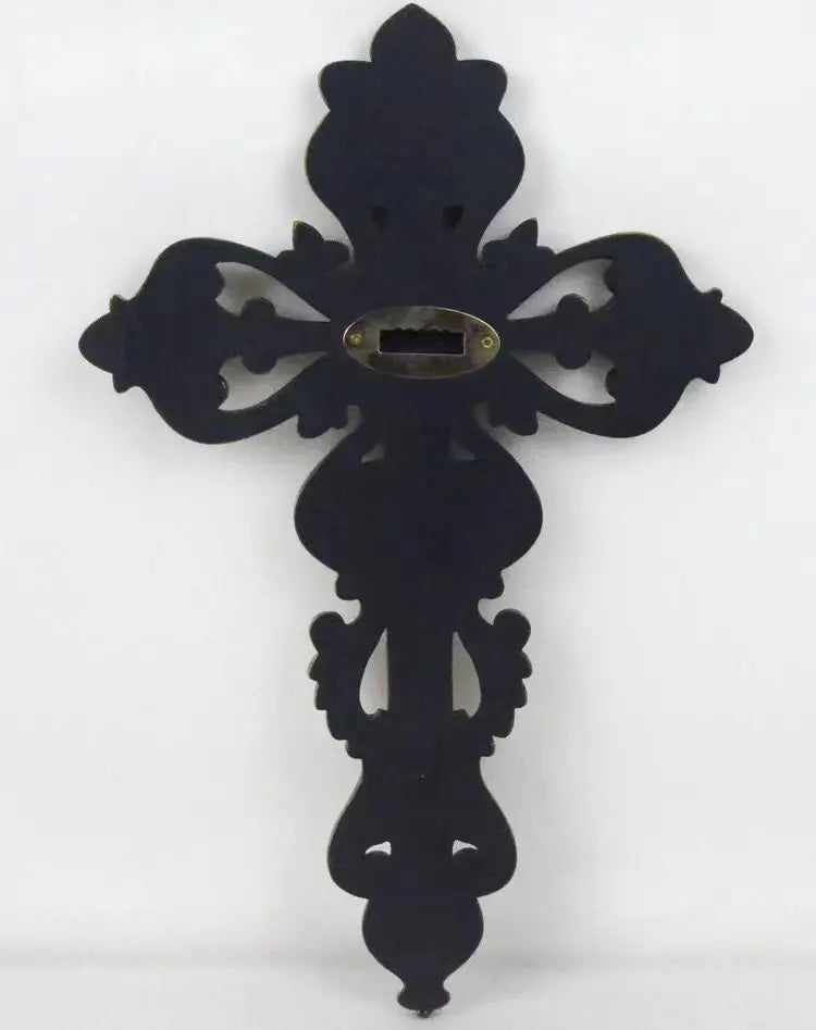 Resin Cross Wall Decor (9.5 x 15in x .4in)