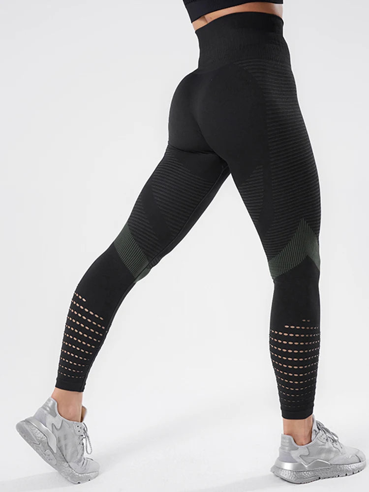 Women Seamless Breathable Leggings High Waist