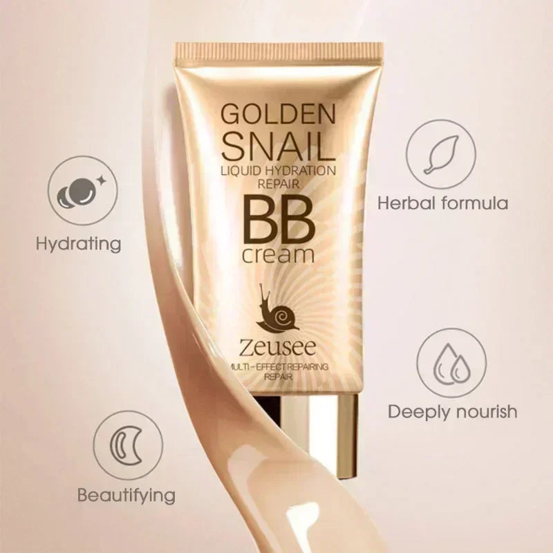 Full Coverage Oil-Control Matte BB Cream Liquid Foundation, Long Lasting, Acne Spot, Dark Circle Concealer