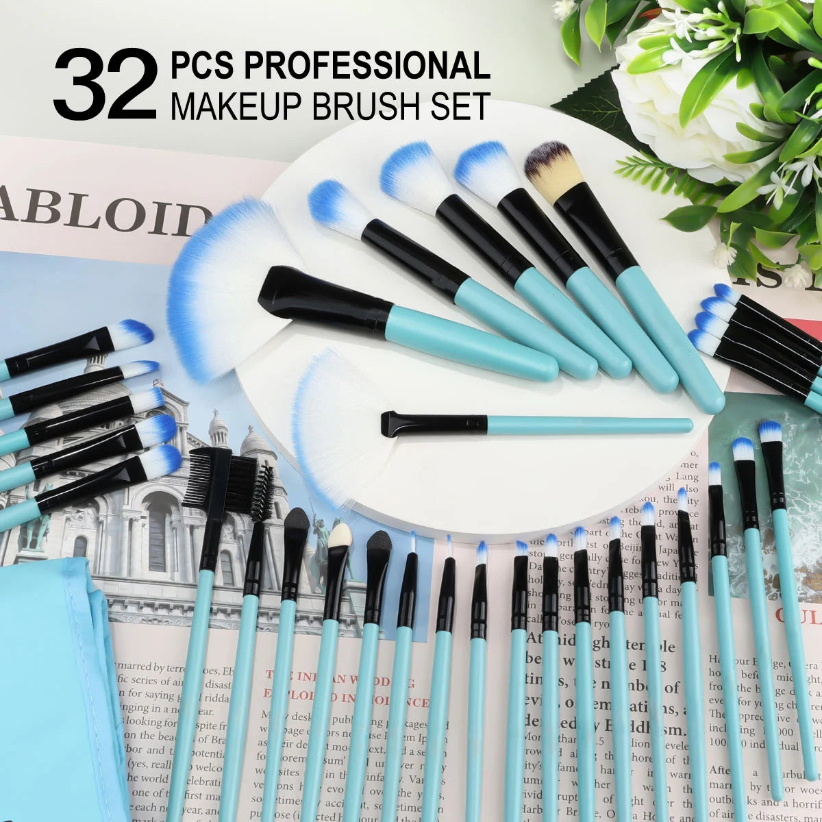 Professional Makeup Brushes 32Pcs