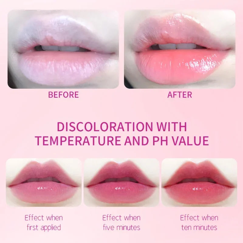 Magic Temperature Color Change Lipstick Waterproof Moisturizing