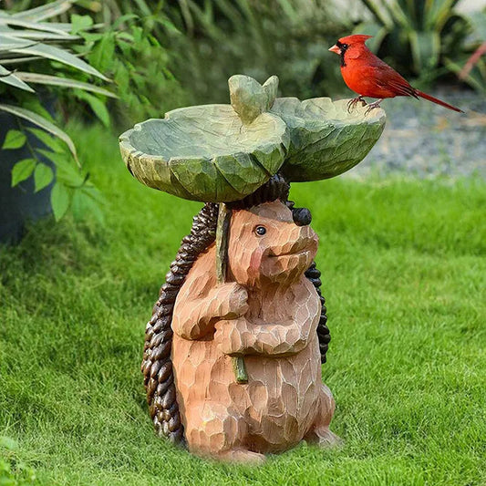 Bird Feeder Garden Statue