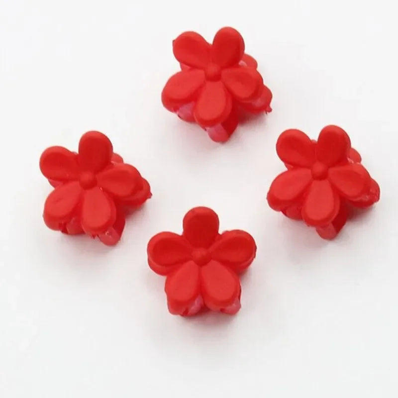 10 PCS Mini Flower Hairpins